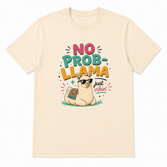 No Prob-Llama T-Shirt – Lustiges Lama Shirt