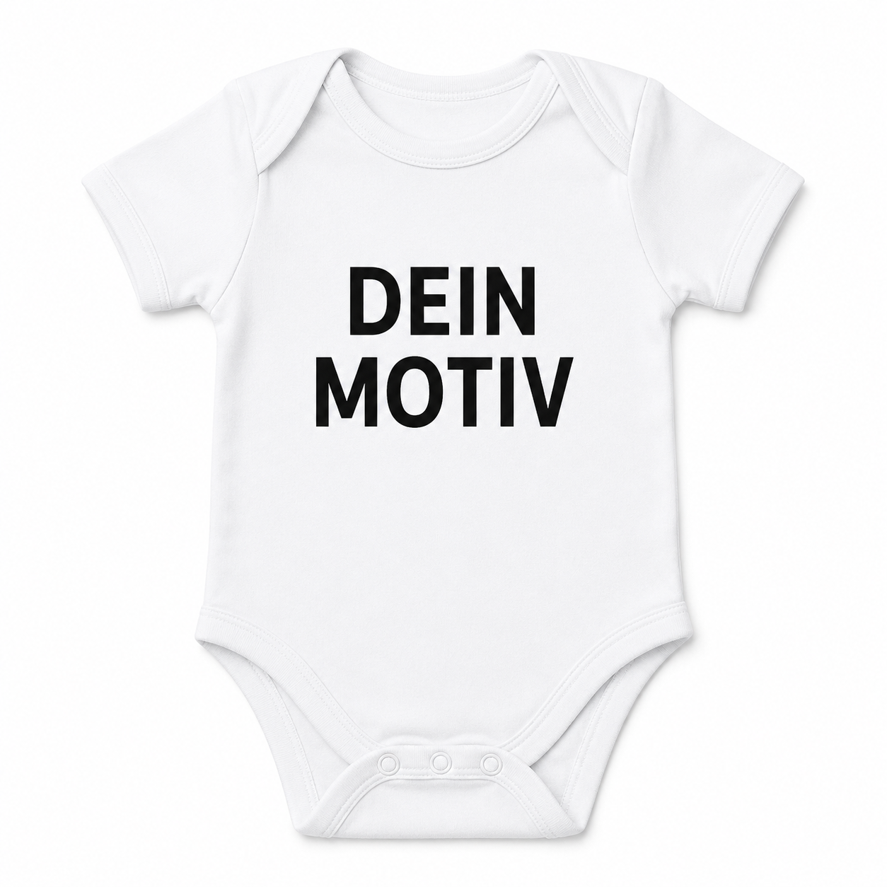 Personalisierter Baby-Body mit eigenem Motiv