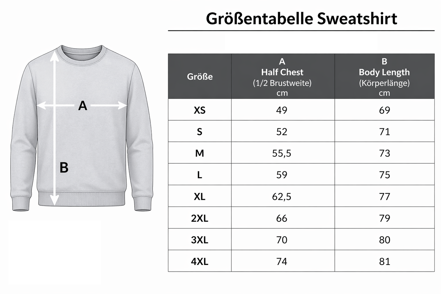 Arabisches Sweatshirt „Respekt“ – | Unisex