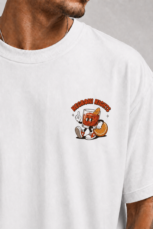 Negroni Nights T-Shirt weiss