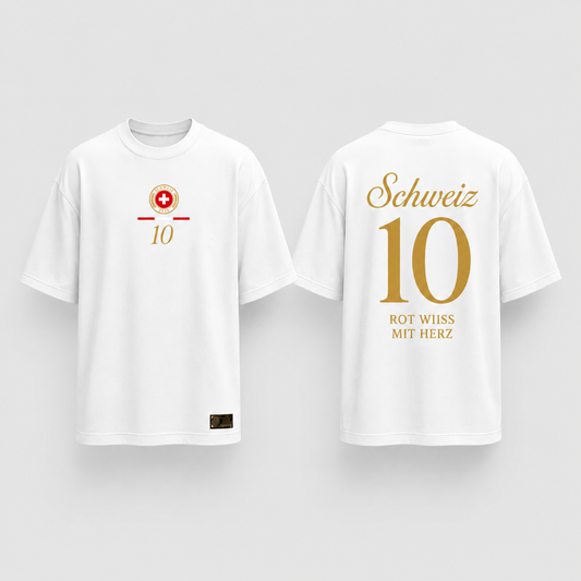 schweiz fan shirt front and back