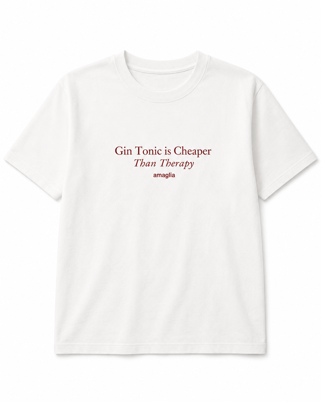 Gin Tonic is Cheaper Than Therapy T-Shirt