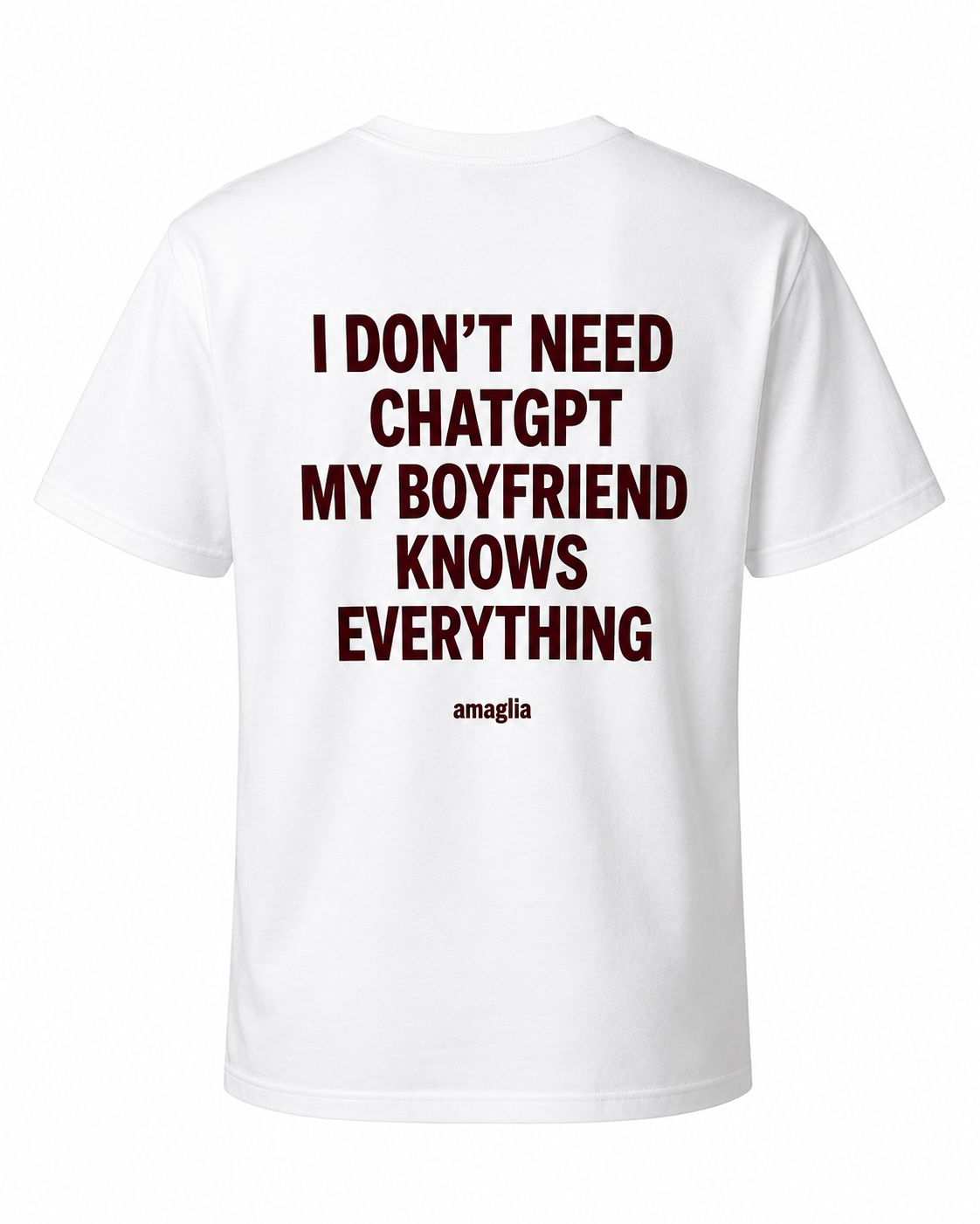 I Don’t Need ChatGPT – My Boyfriend Knows Everything T-Shirt