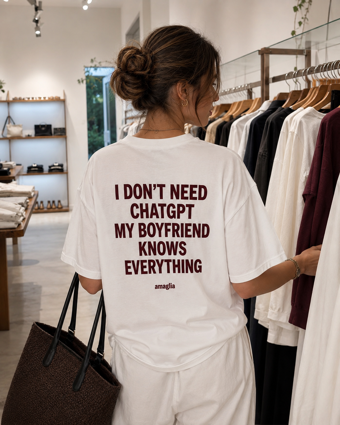I Don’t Need ChatGPT – My Boyfriend Knows Everything T-Shirt