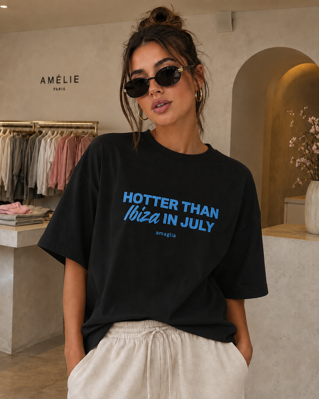 Hotter Than Ibiza in July T-Shirt