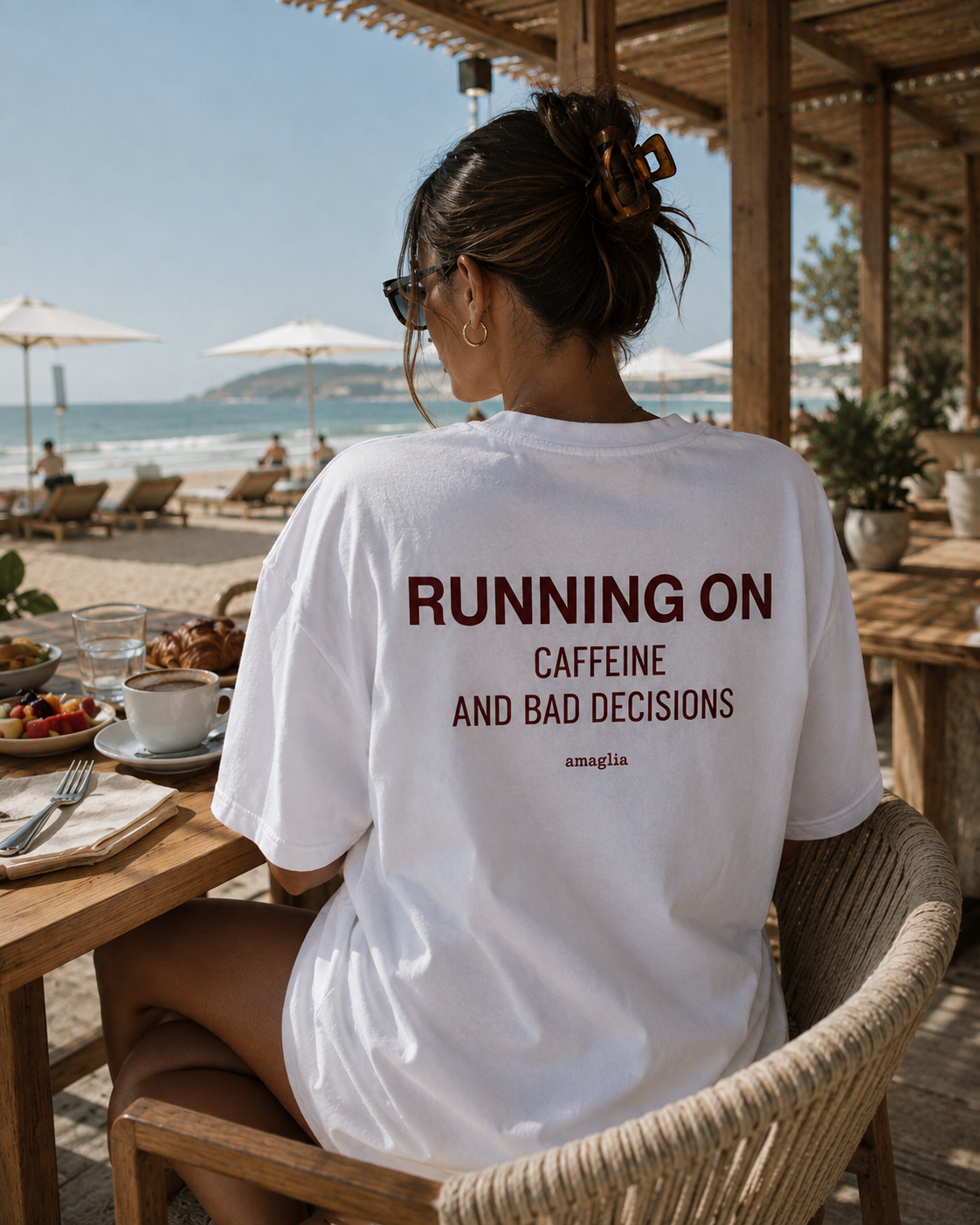 Running on Caffeine and Bad Decisions T-Shirt