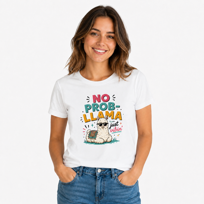 No Prob-Llama T-Shirt – Lustiges Lama Shirt