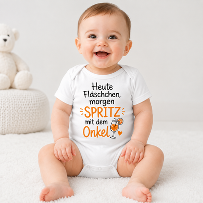 Baby-Body Spritz mit Onkel oder Zio – Deutsch oder Italienisch
