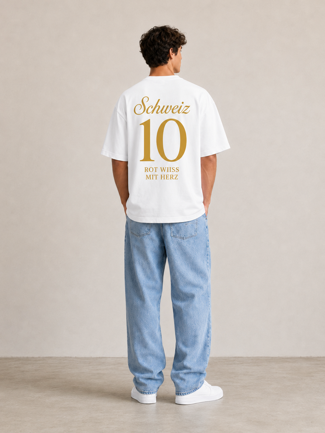 Schweiz Fan-Shirt Nation Edition – Nummer 10