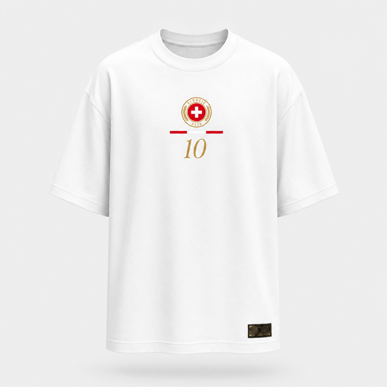 Schweiz Fan-Shirt Nation Edition – Nummer 10