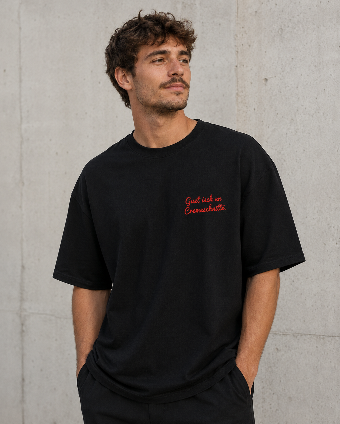 Guet isch en Cremeschnitte – T-Shirt
