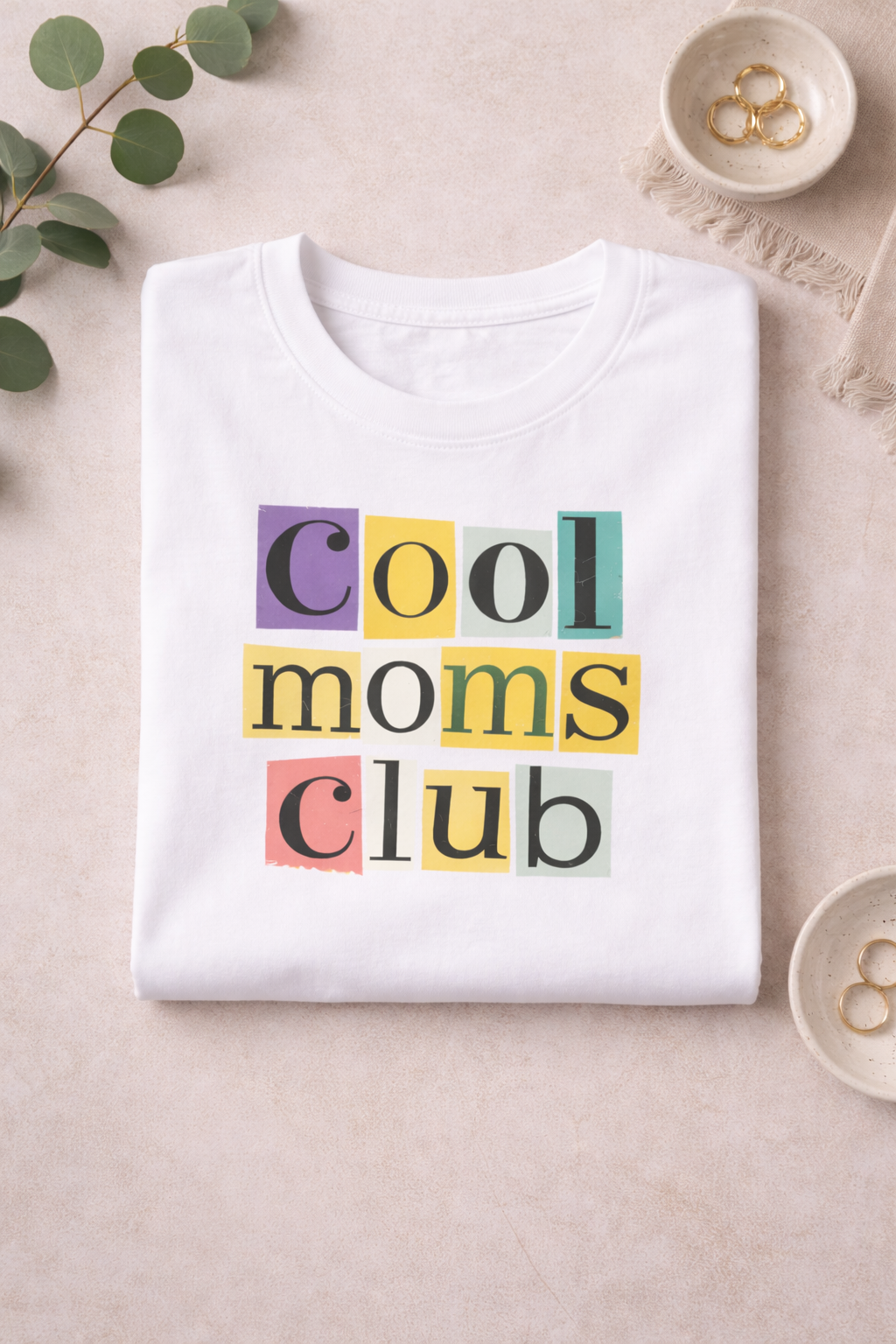 Cool Moms Club T-Shirt – stylisches Mama Geschenk