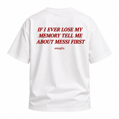 Messi Memory T-Shirt – Regular Fit & Oversize
