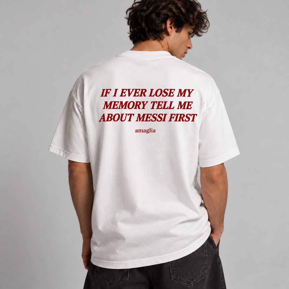 Messi Memory T-Shirt – Regular Fit & Oversize