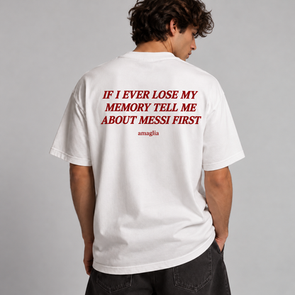 Messi Memory T-Shirt – Regular Fit & Oversize