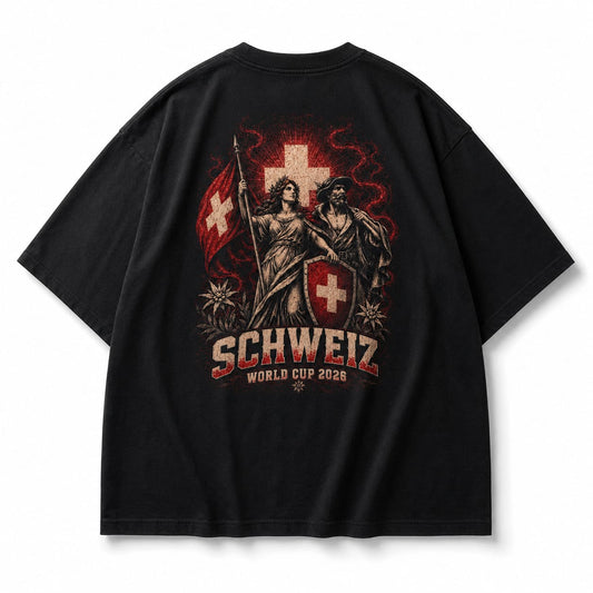 Schweiz Fan-Shirt Nation Edition – Fussball Länder Shirt