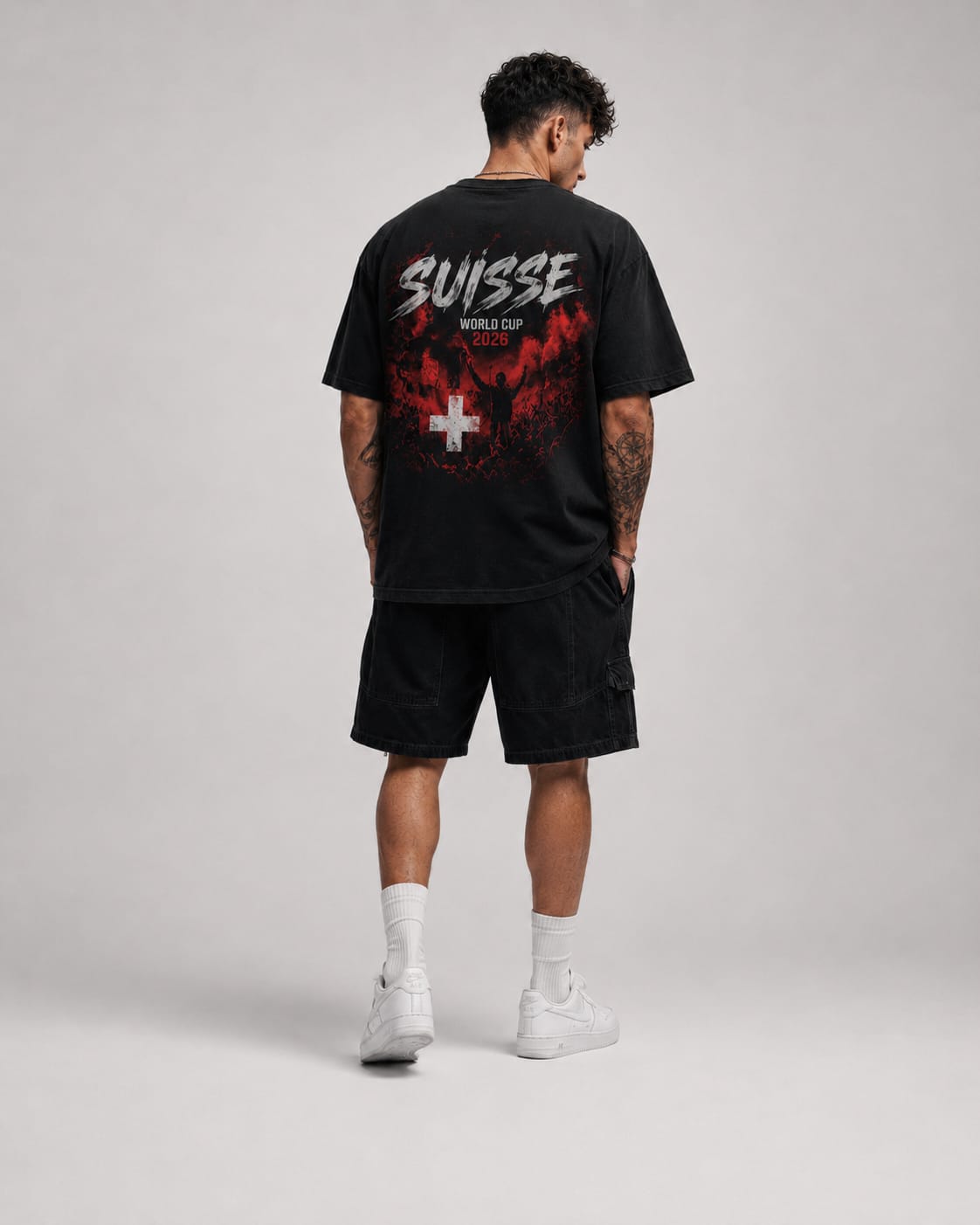 Schweiz Fan-Shirt – Fussball Supporter Shirt