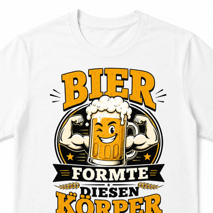 Bier formte diesen Körper T-Shirt – Lustiges Bier Shirt