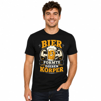 Bier formte diesen Körper T-Shirt – Lustiges Bier Shirt