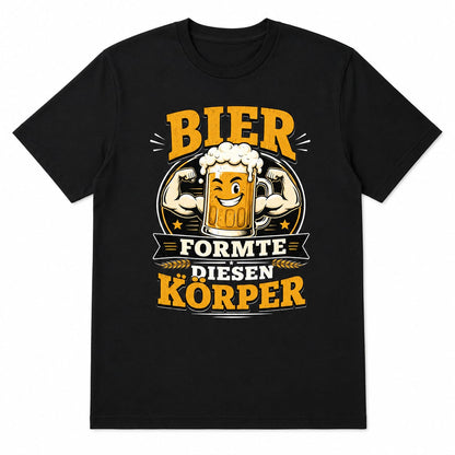 Bier formte diesen Körper T-Shirt – Lustiges Bier Shirt