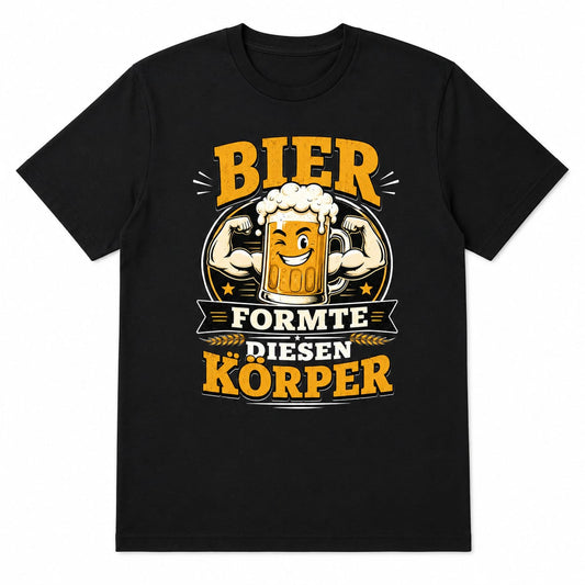 Bier formte diesen Körper T-Shirt – Lustiges Bier Shirt
