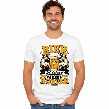 Bier formte diesen Körper T-Shirt – Lustiges Bier Shirt