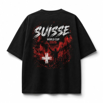 Schweiz Fan-Shirt – Fussball Supporter Shirt