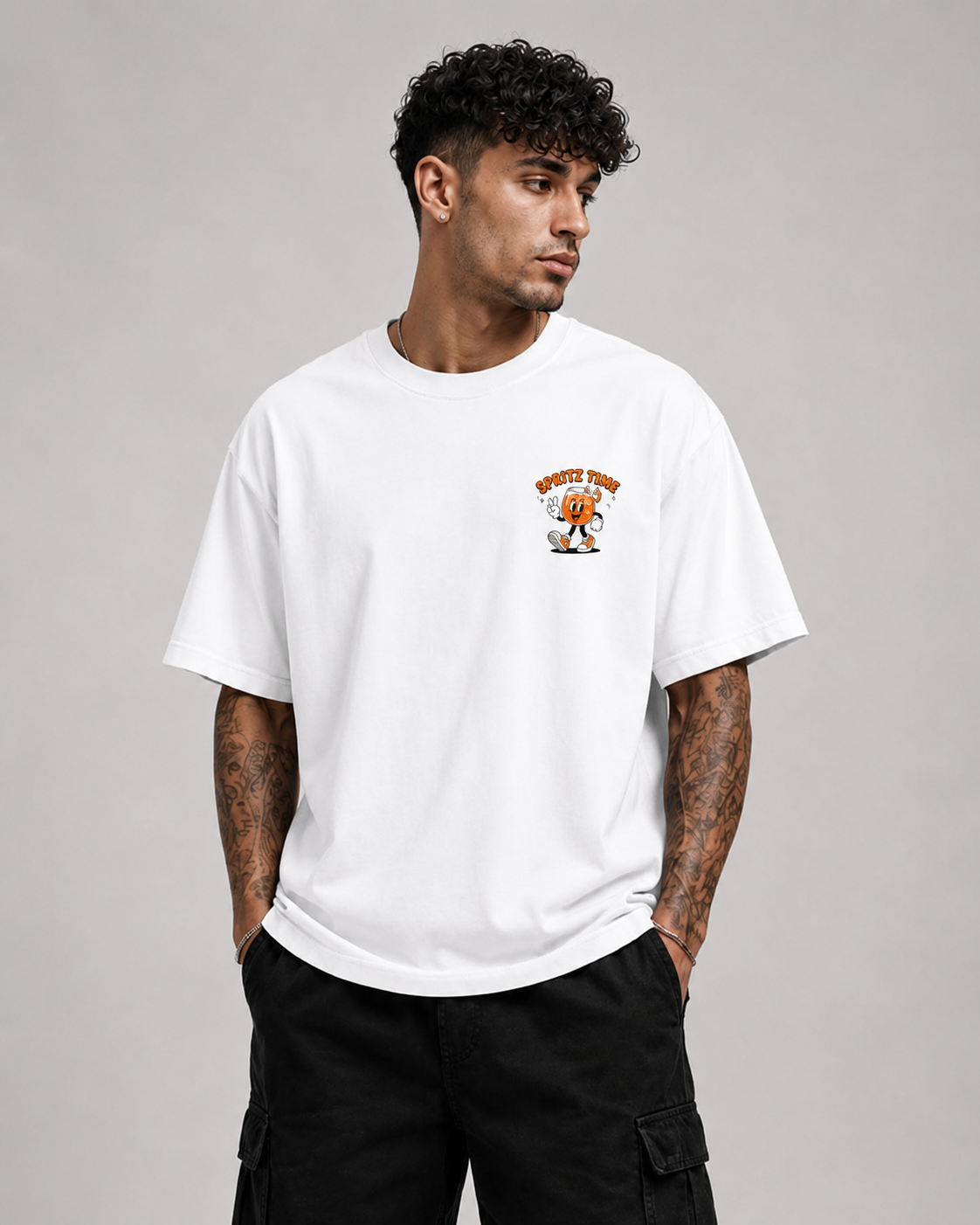 Spritz Time T-Shirt weiss