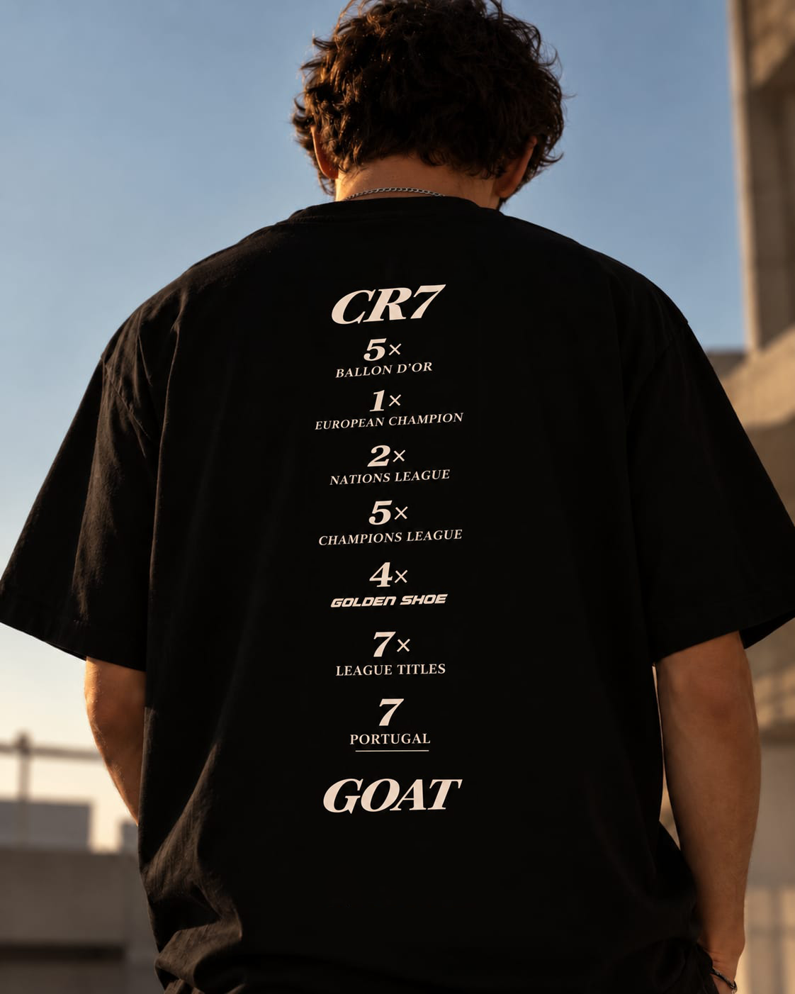 CR7 Legacy Oversize T-Shirt