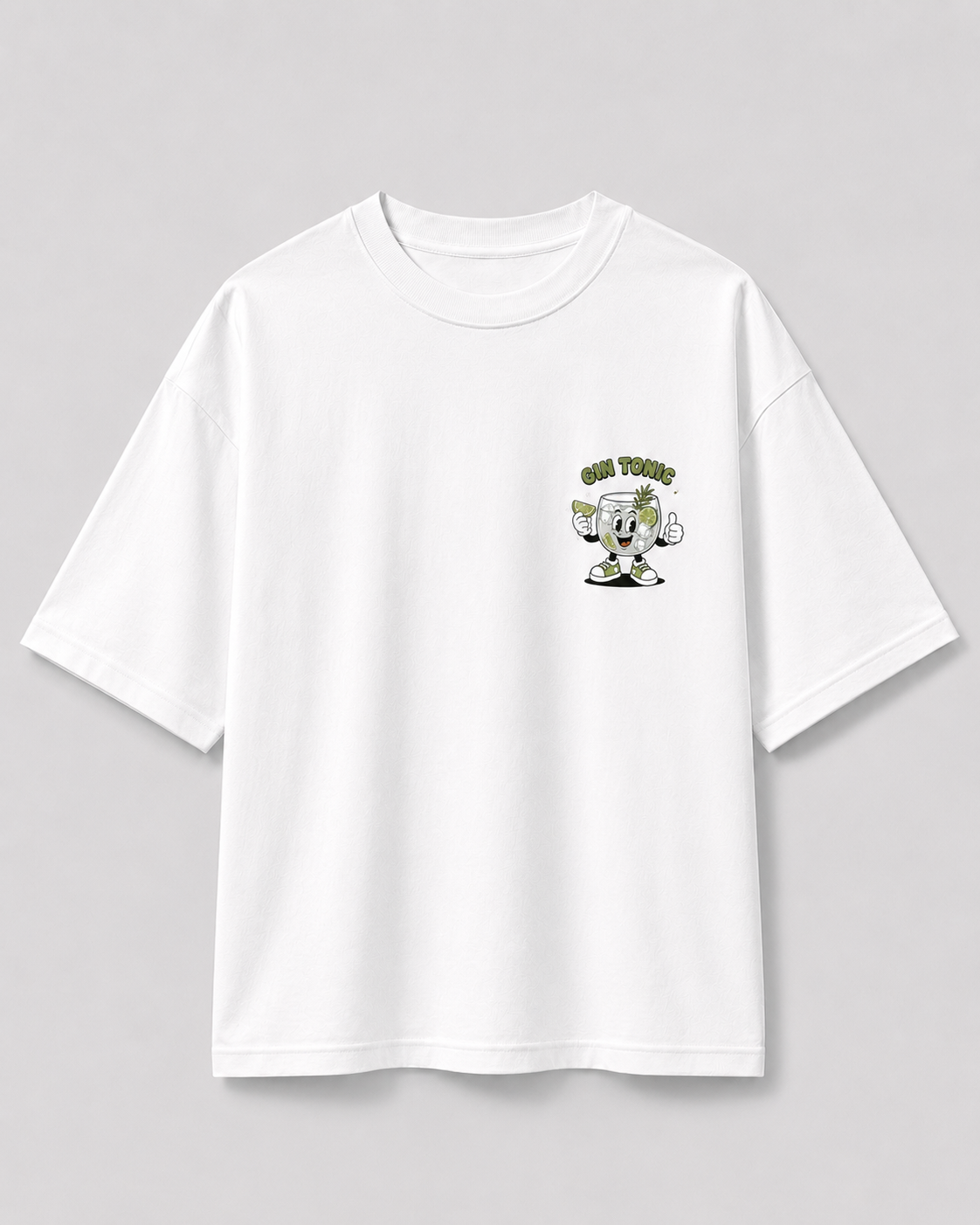 Gin Tonic T-Shirt weiss
