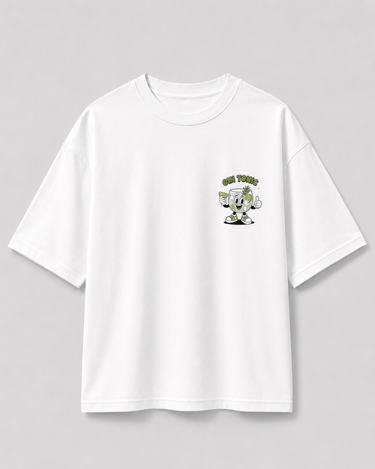 Gin Tonic T-Shirt weiss
