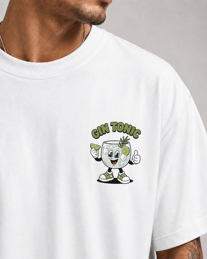 Gin Tonic T-Shirt weiss