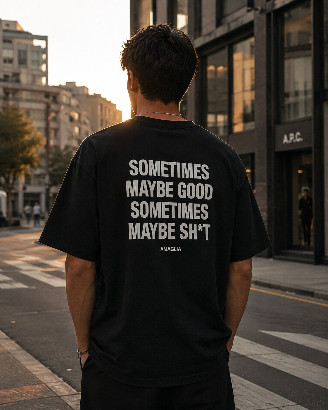 Sometimes Maybe Good T-Shirt – Regular & Oversized Fit