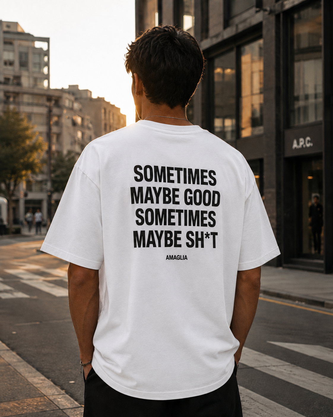 Sometimes Maybe Good T-Shirt – Regular & Oversized Fit