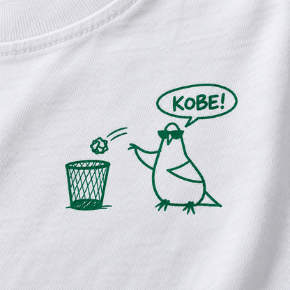 KOBE! Oversized T-Shirt – Weiss