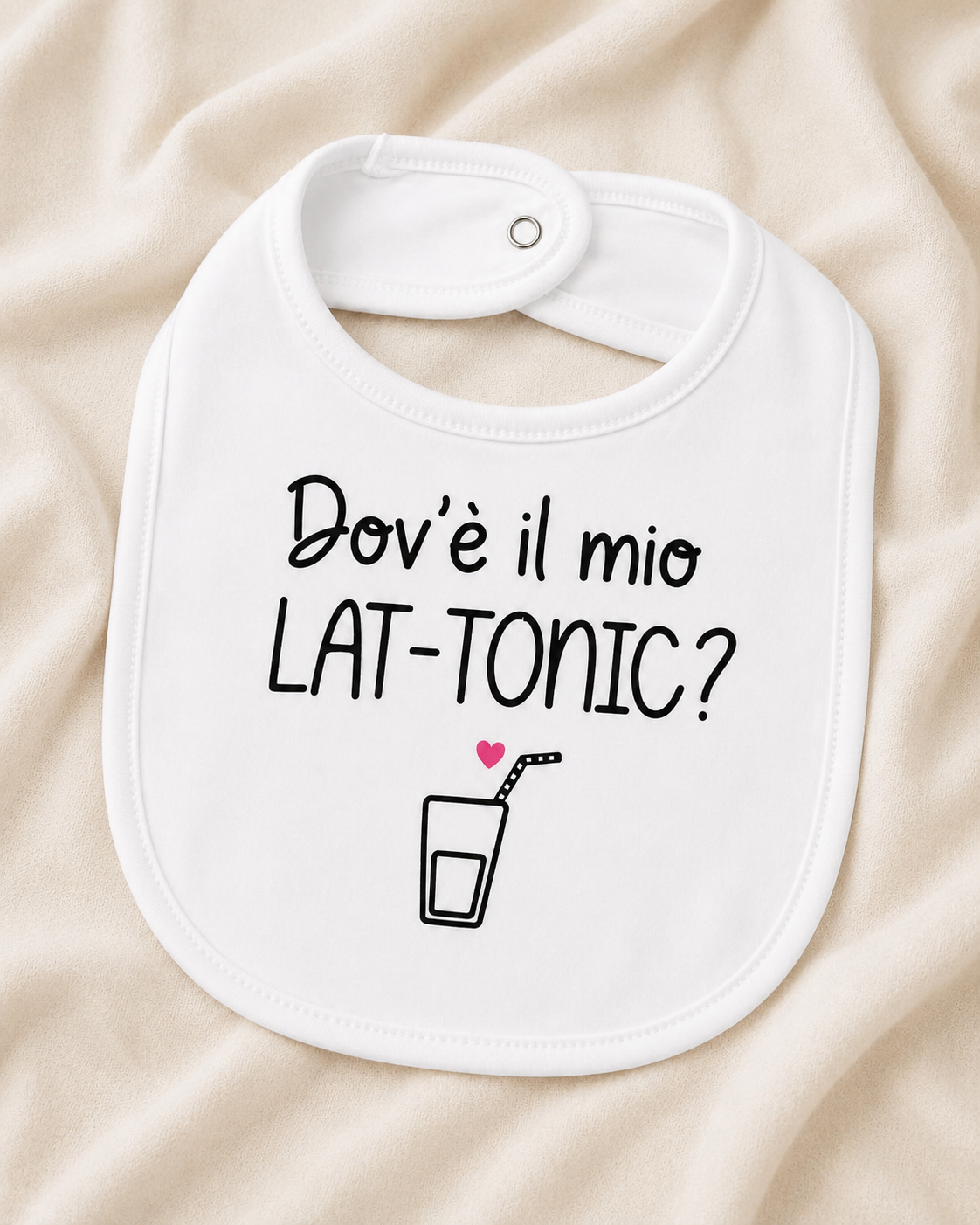 Baby-Lätzchen LAT-TONIC – Deutsch oder Italienisch