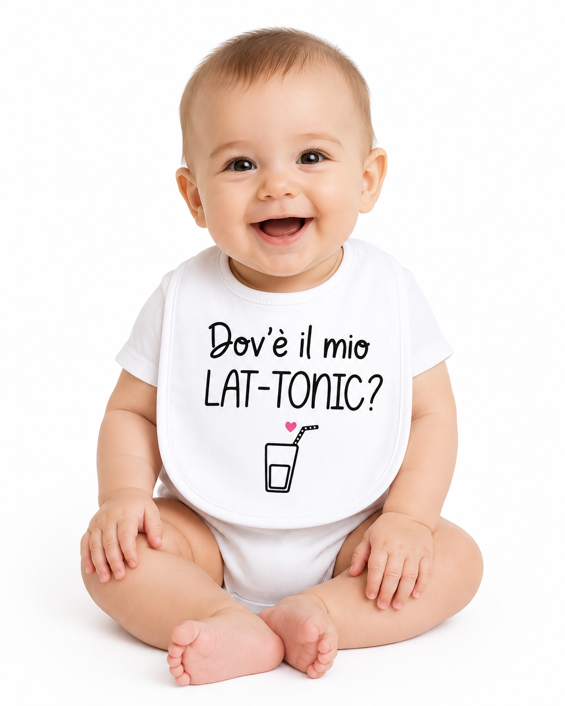 Baby-Lätzchen LAT-TONIC – Deutsch oder Italienisch
