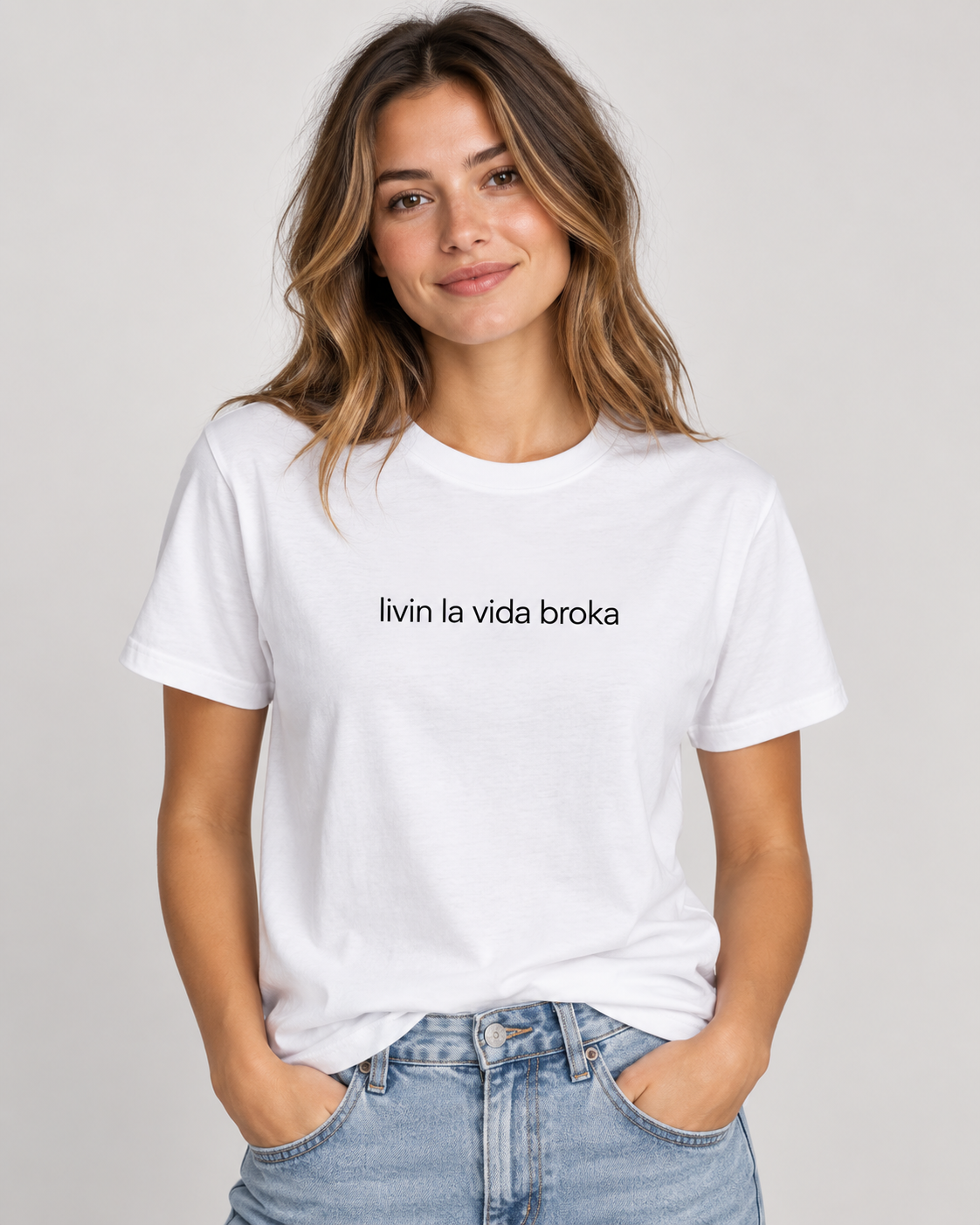Livin La Vida Broka T-Shirt – Statement Shirt