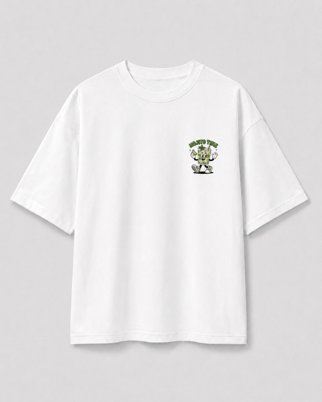 Mojito Time T-Shirt weiss