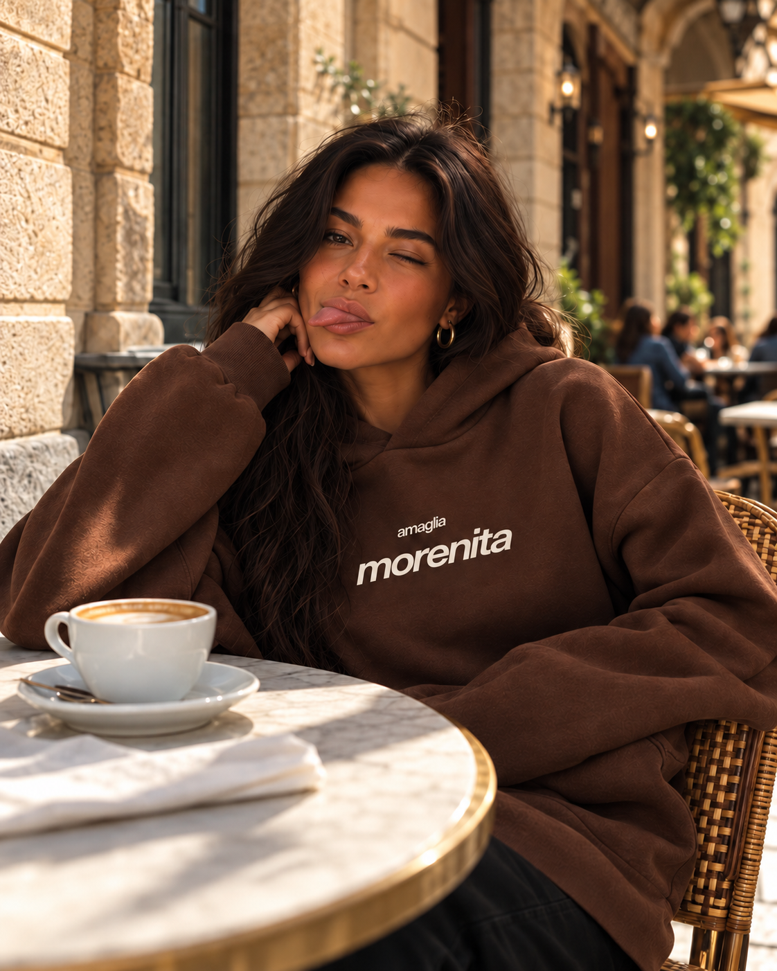 AMAGLIA Identity Hoodie – Oversized Statement Hoodie