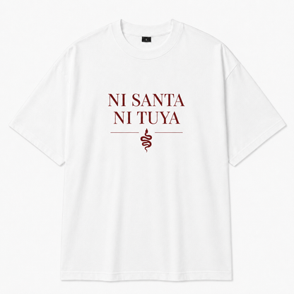 Ni Santa Ni Tuya Oversize T-Shirt
