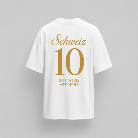 schweiz fan shirt back