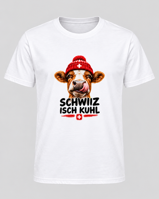 Schwiiz isch kuhl T-Shirt – Schweizer Kuh | Standard & Oversize