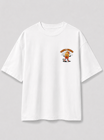 Tequila Sunrise T-Shirt weiss