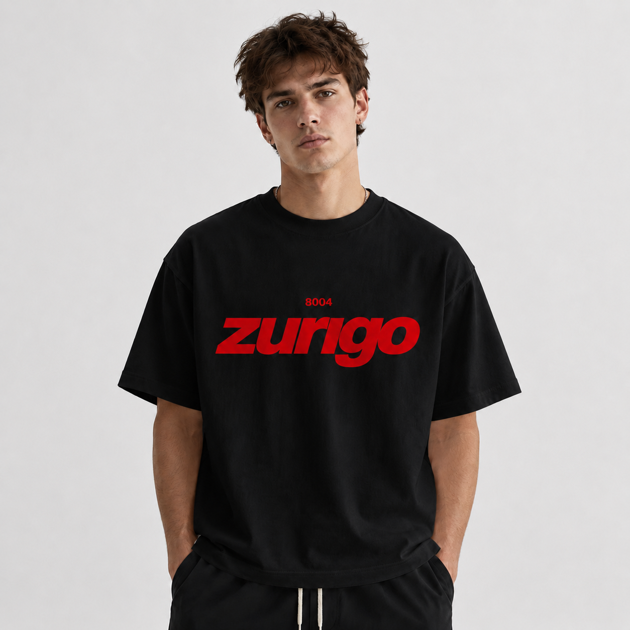 zurigo oversize shirt black